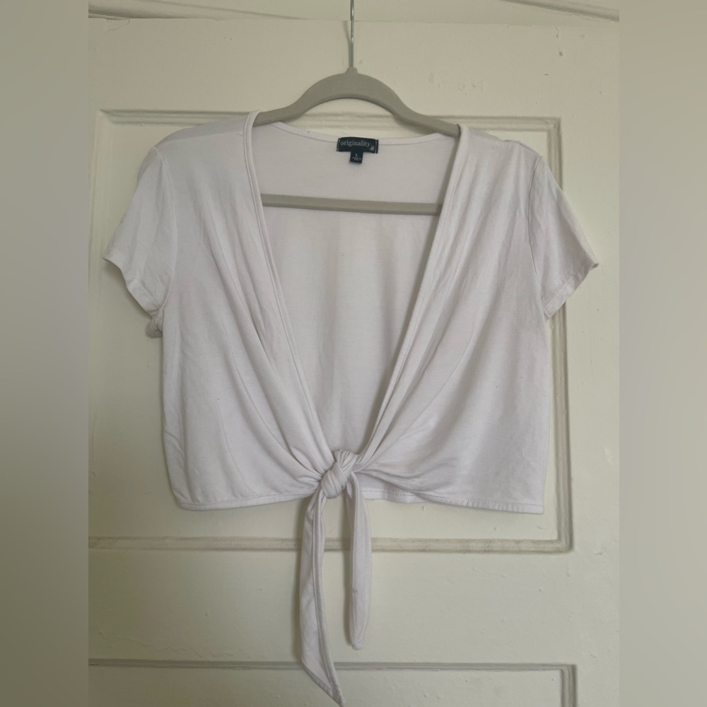 Women’s wrap or front tie shirt